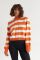 В'язаний джемпер oversize в смужку
