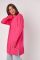 Жіноча в'язана туніка oversize із розрізами з боків