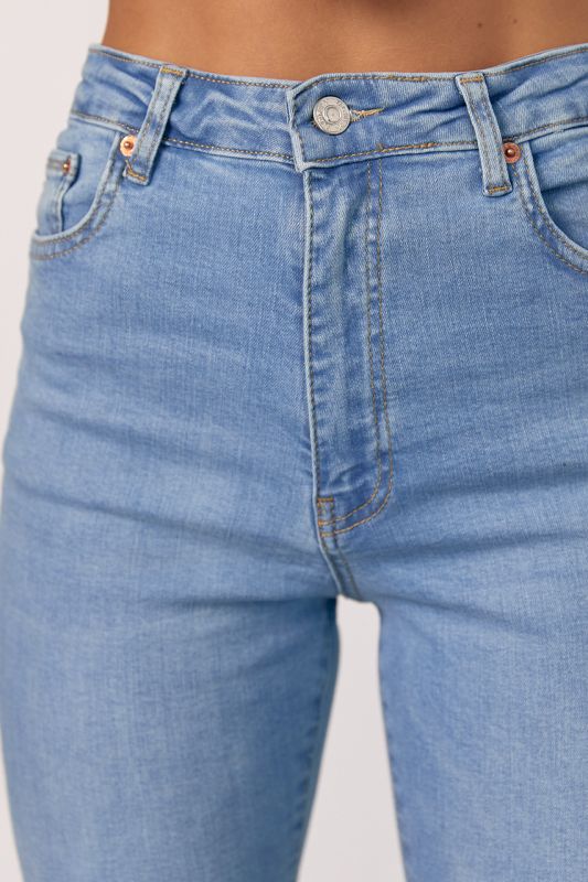 Жіночі джинси skinny з розрізами