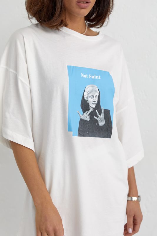 Костюм з футболкою oversize та велосипедками