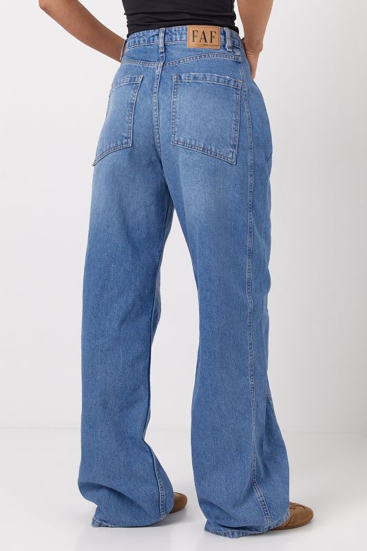 Широкі жіночі джинси Baggy