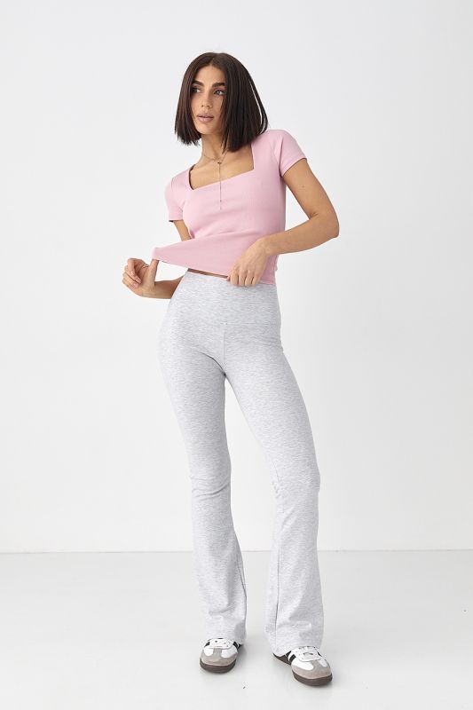 Жіночі лосини-кльош Bershka