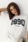 Футболка oversize з принтом 1990