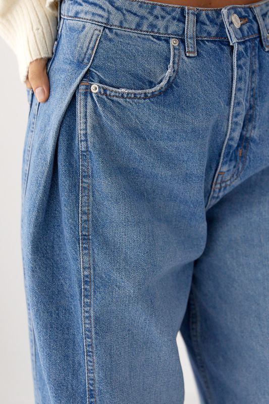 Сині широкі джинси Baggy