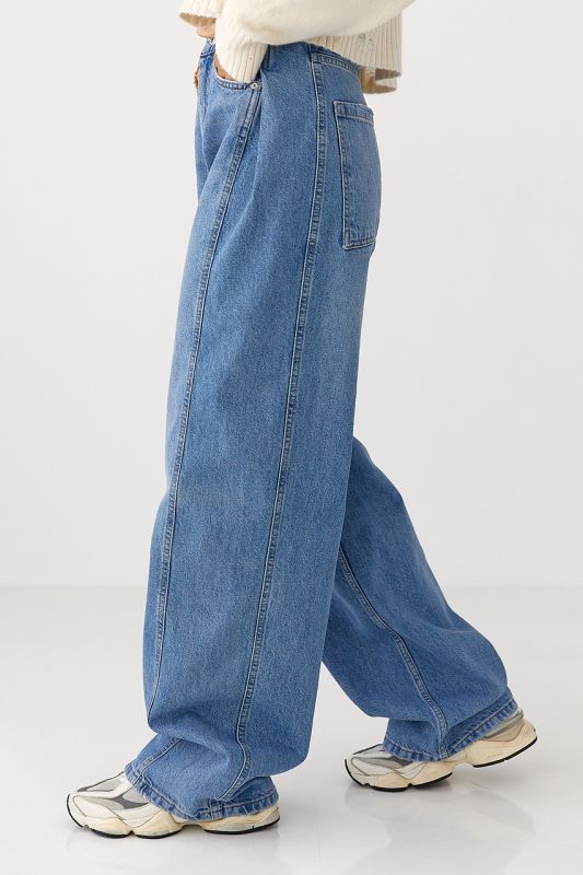 Сині широкі джинси Baggy
