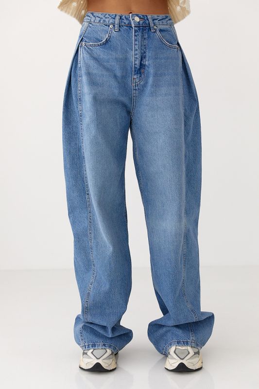 Сині широкі джинси Baggy