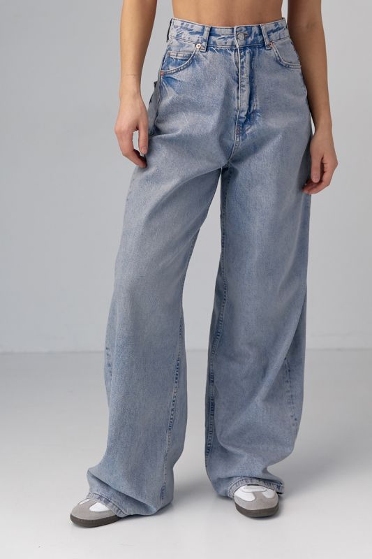 Жіночі широкі джинси wide-leg