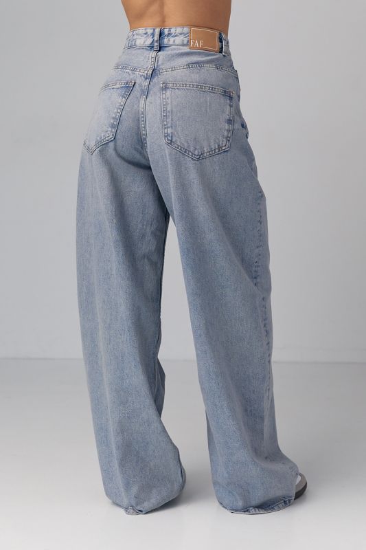 Жіночі широкі джинси wide-leg