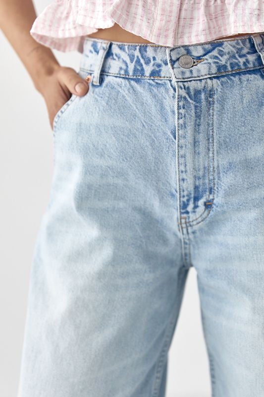 Однотонні джинси Baggy