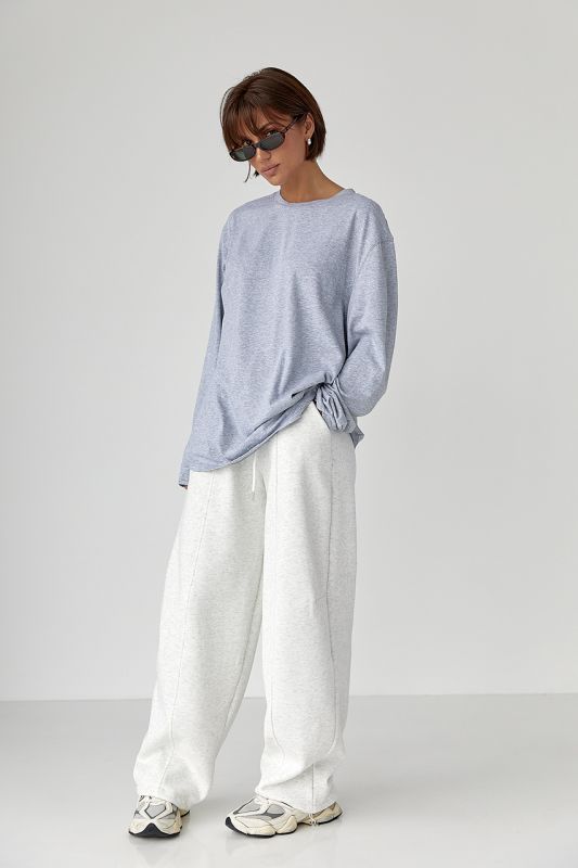 Однотонний базовий лонг oversize