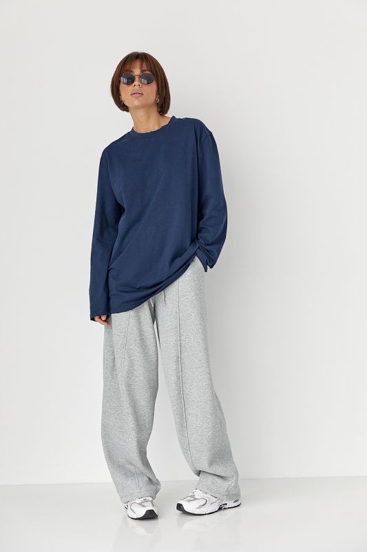 Однотонний базовий лонг oversize