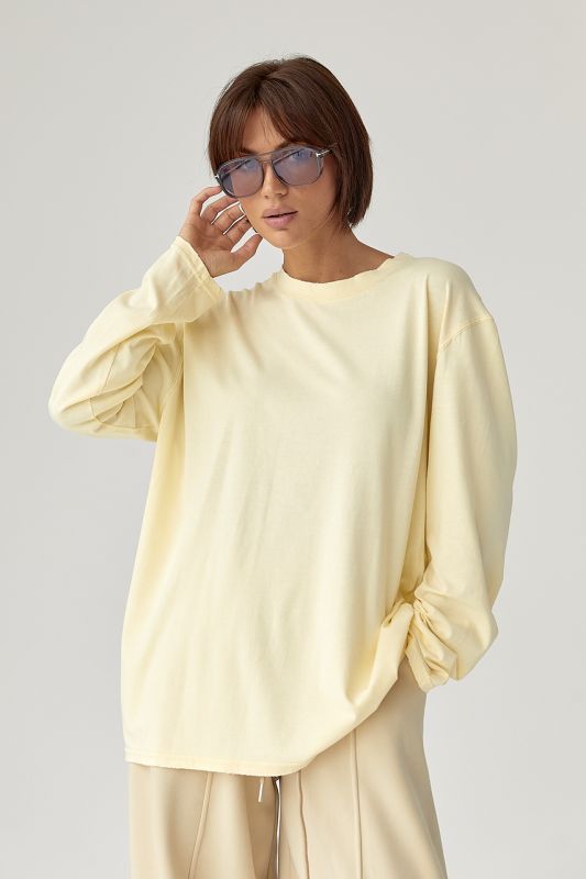 Однотонний базовий лонг oversize