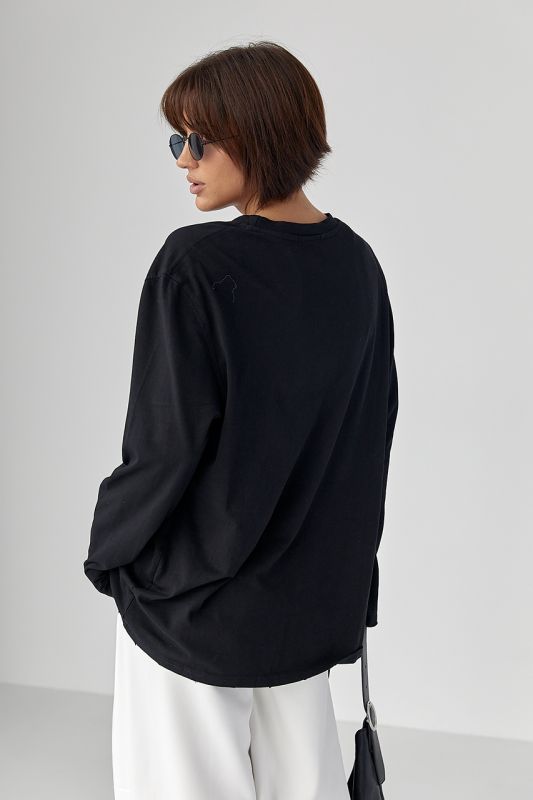 Однотонний базовий лонг oversize