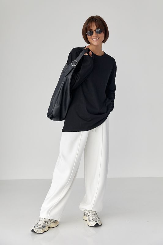 Однотонний базовий лонг oversize