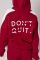 Теплий спортивний костюм жіночий з написом Don't quit