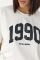 Футболка oversize з принтом 1990